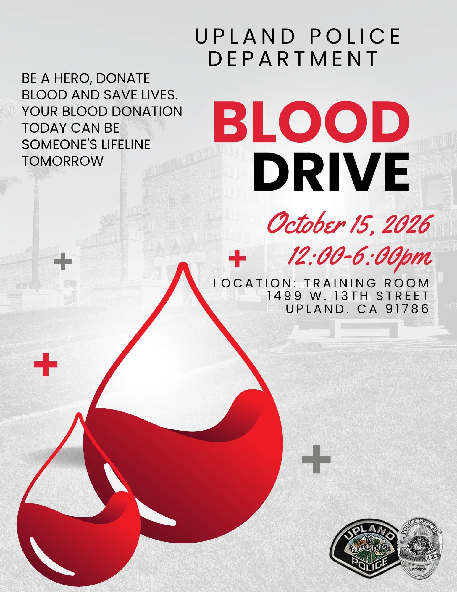 Blood Drive 10/15